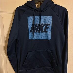 Nike Blue Sweatshirt Classic Pullover Style